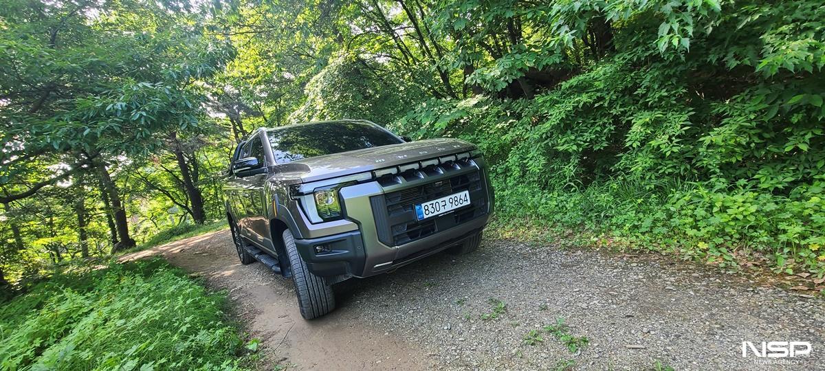 -KGM 신형 무쏘 2·0 직렬 4기통 가솔린 터보 엔진 M9 4WD 모델 (사진 = nsp통신)