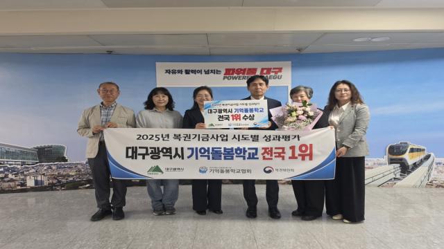 [NSP NEWS Image]대구시 기억돌봄학교, 복권기금 사업 성과평가서 ‘전국 1위’ 달성