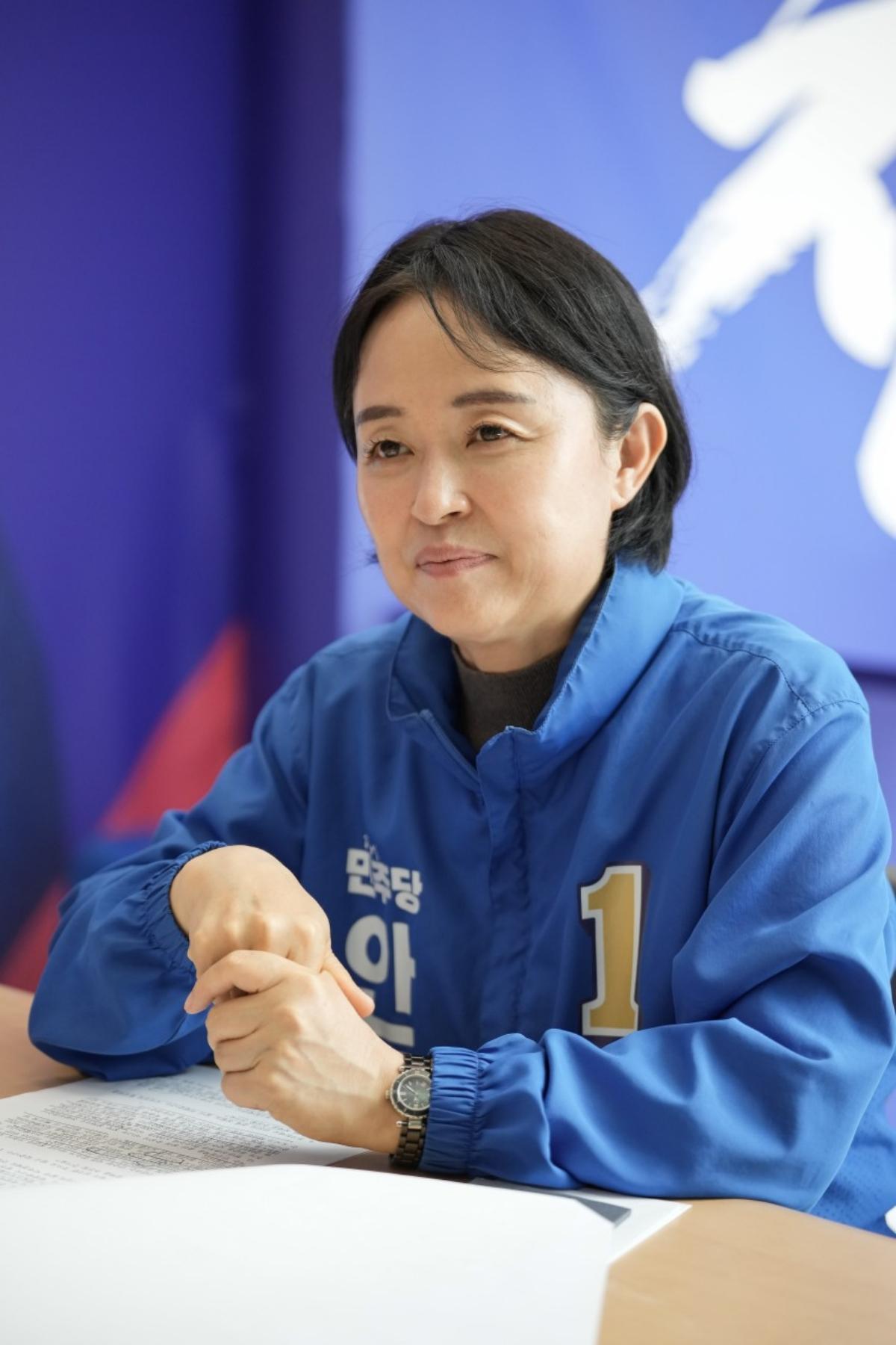 -천영미 안산시장 후보. (사진 = 천영미 캠프)
