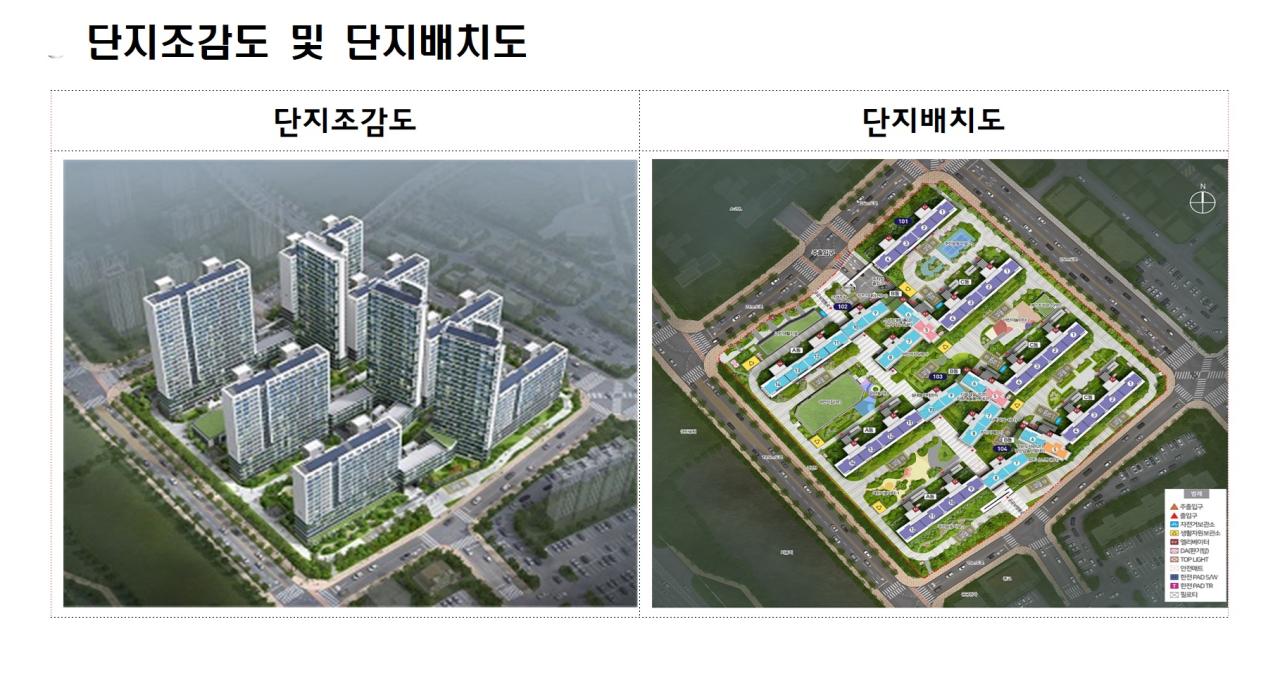 -단지조감도및 단지 배치도 (이미지 = LH)