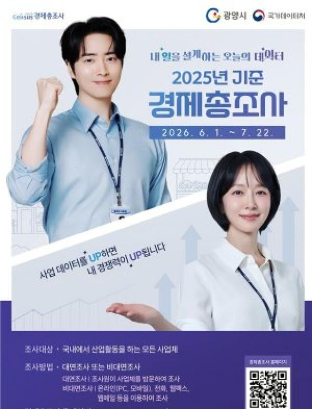[NSP NEWS Image]광양시, 내달부터 경제총조사 실시…9600여 사업체 대상