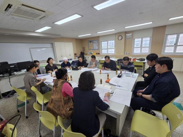 [NSP NEWS Image]구미교육지원청, 원남초 급식시설 현대화사업 업무 협의회 3회 개최