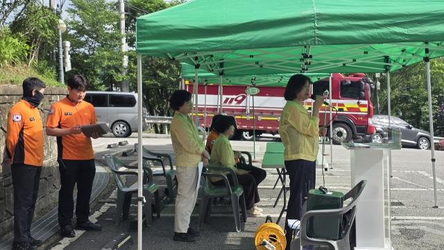 [NSP NEWS Image]담양군보건소, 담양소방서와 합동 소방훈련 실시