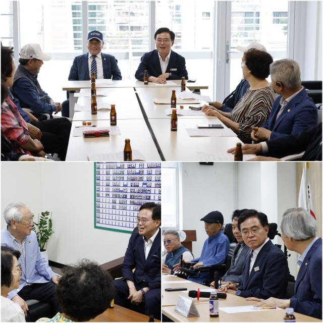 [NSP NEWS Image]진교훈 강서구청장, 당선 후 첫 일정 복지 현장 방문