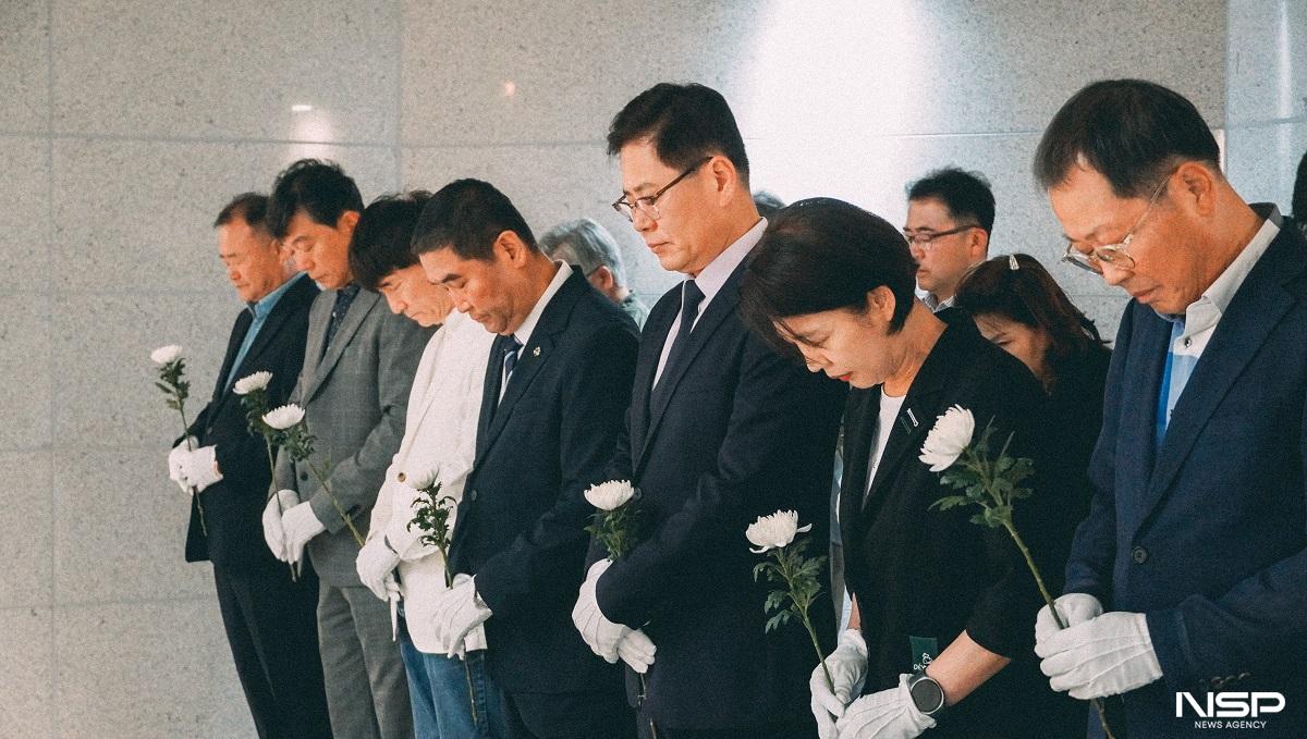 -5일 조지훈 당선인이 동학농민혁명 무명 지도자의 유골이 안장된 