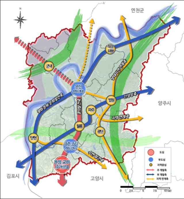 [NSP NEWS Image]경기도, ‘2040 파주 도시기본계획’ 최종 승인…2040년 목표인구 76만명