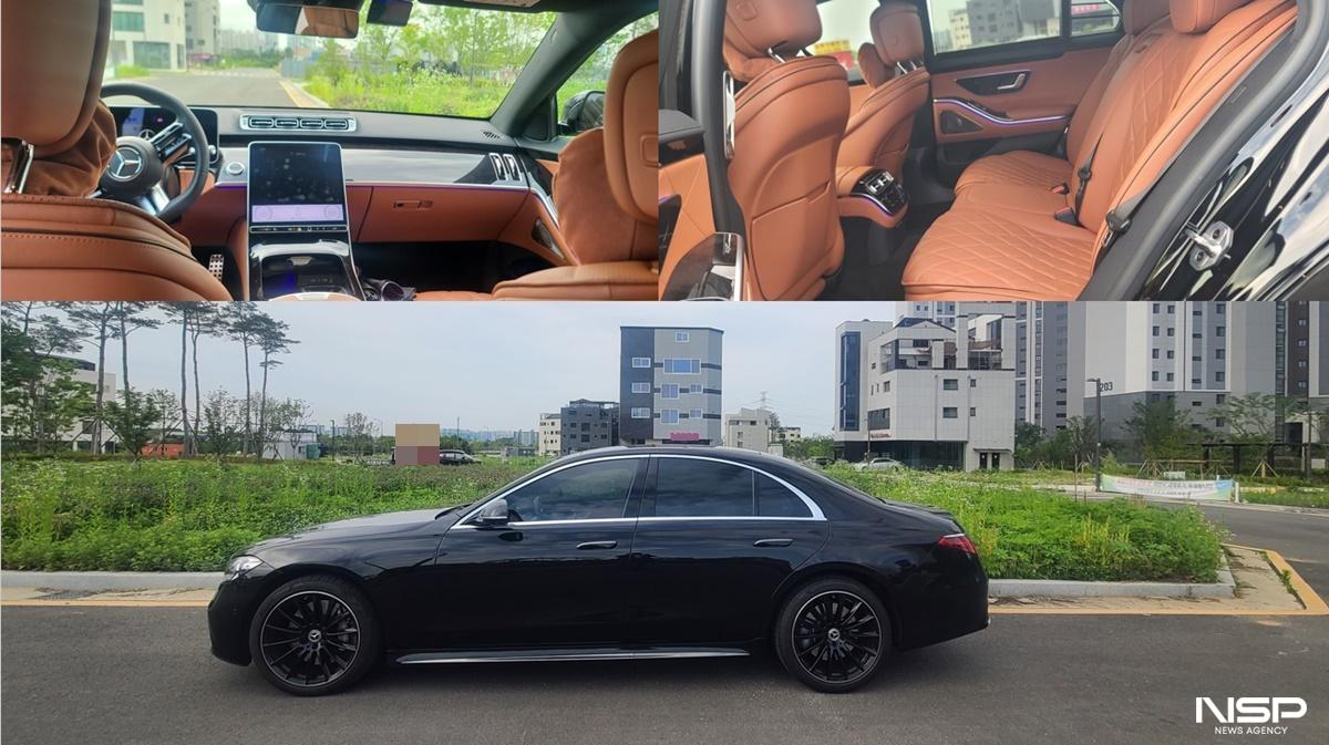 -메르세데스 벤츠 S 450 4MATIC 나이트 에디션 (사진 = 강은태 기자)