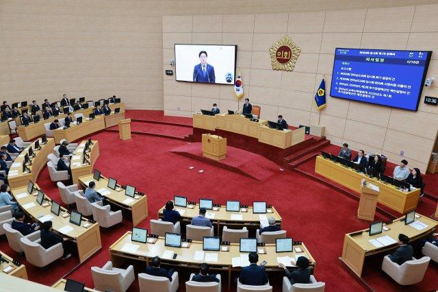 -제12대 전라남도의회 제399회 임시회 (사진 = 전남도의회)