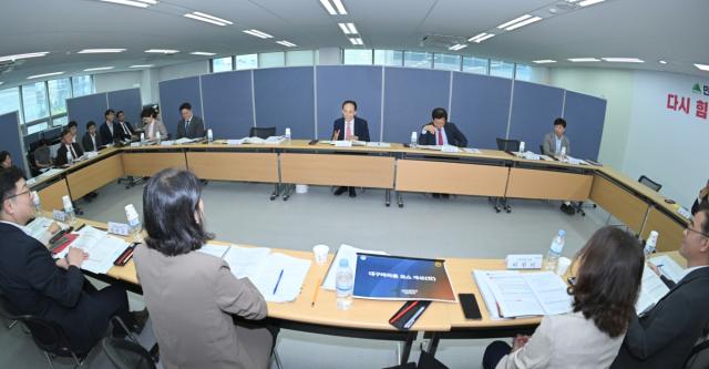 [NSP NEWS Image]추경호 대구시장 당선인,고강도 업무보고 받아...정책다듬기 돌입
