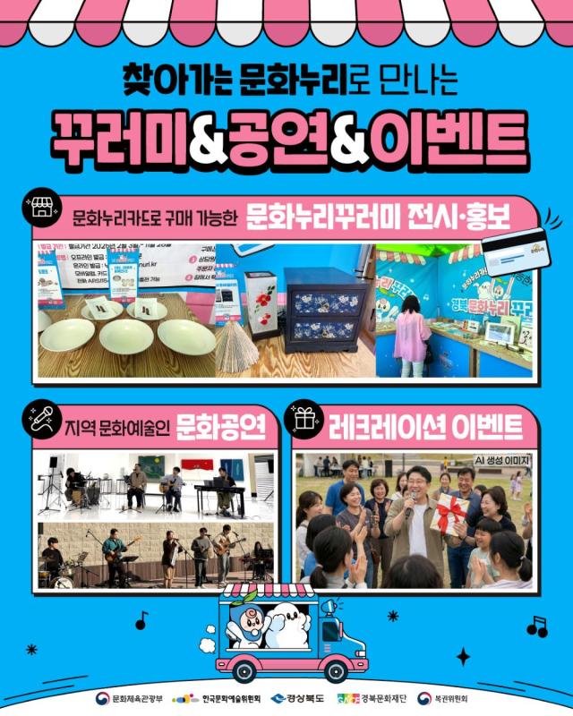 [NSP NEWS Image]안동시, 문화누리 WEEK ‘찾아가는 팝업스토어’ 운영