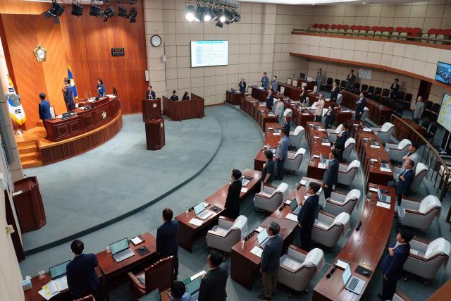 [NSP NEWS Image]군산시의회, 제283회 정례회 개회…조례안 등 11개 안건 심사