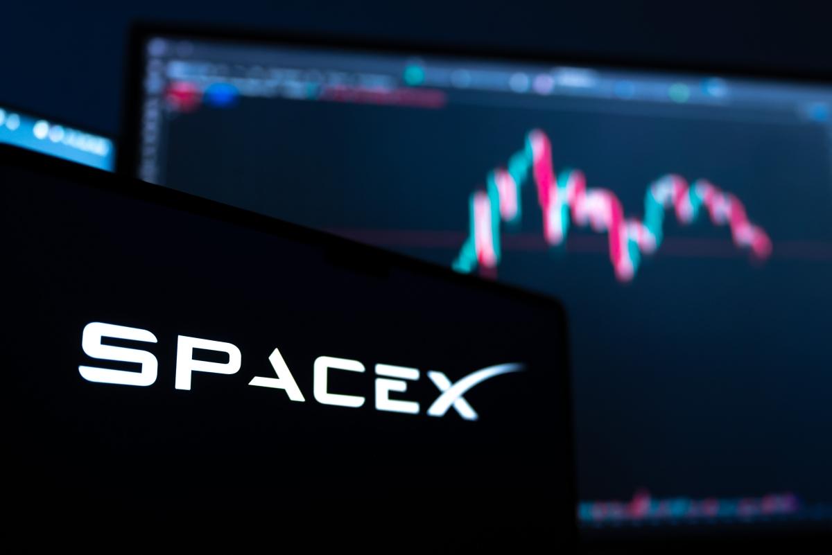 -일론 머스크(Elon Musk)가 설립한 미국 우주기업 스페이스X(SpaceX) CI. 스페이스X는 현지시간 기준 지난 12일 나스닥에 상장해 이후 시가총액 2조 5200억달러를