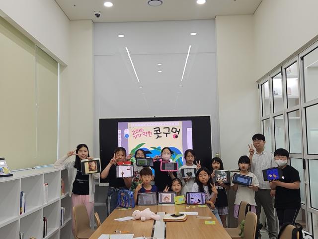 [NSP NEWS Image]시흥시, 어린이 AI 창작 동화 수강생 작품 영상 전시 개최