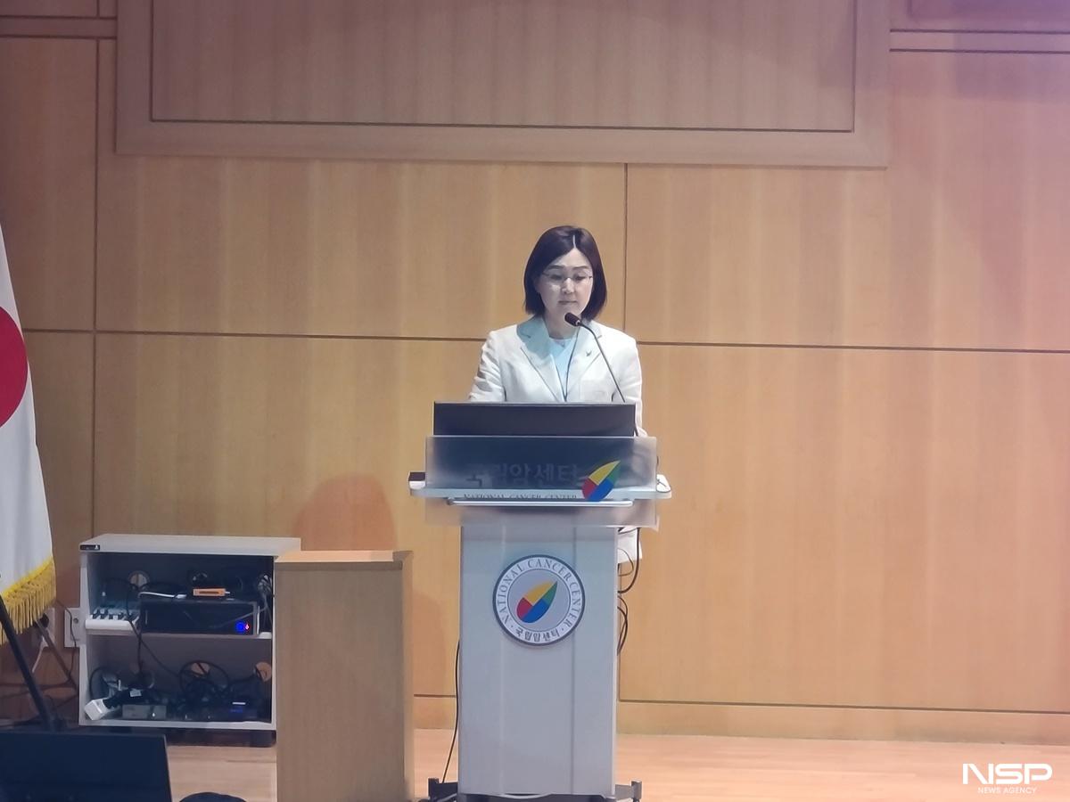 -최귀선 국립암센터 국가암관리사업본부 본부장 (사진 = 강은태 기자)