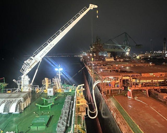 [NSP NEWS Image]여수광양항, LNG 선박연료 공급 본궤도…친환경 항만 전환 속도낸다