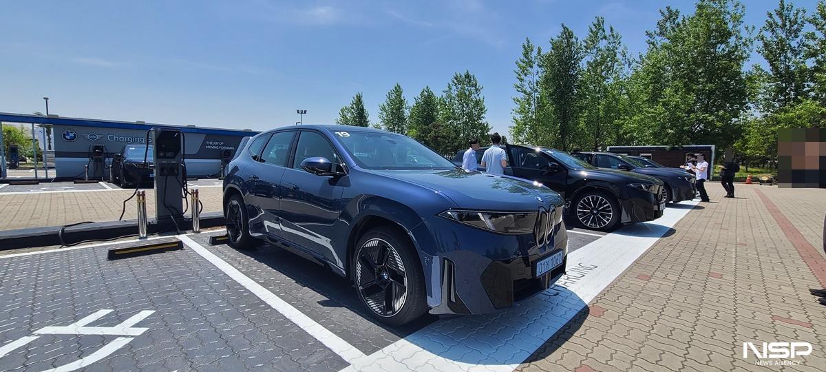 -BMW 전기 SUV iX3 (사진 = 강은태 기자)