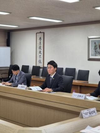 (NSP NEWS Image)김남국 의원, 한국선진학교 찾아 특수교육 현안 점검