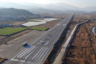 (NSP NEWS Image)영주시, 공군 제16전투비행단 출동훈련에 따라 비상활주로 진출입로 구간 통제