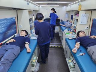 (NSP NEWS Image)동아에코팩 임직원, 한국백혈병어린이재단 헌혈증 기부