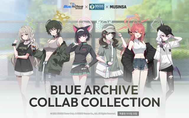 [NSP NEWS Image]넥슨 블루 아카이브, 디스커스·무신사와 2차 협업