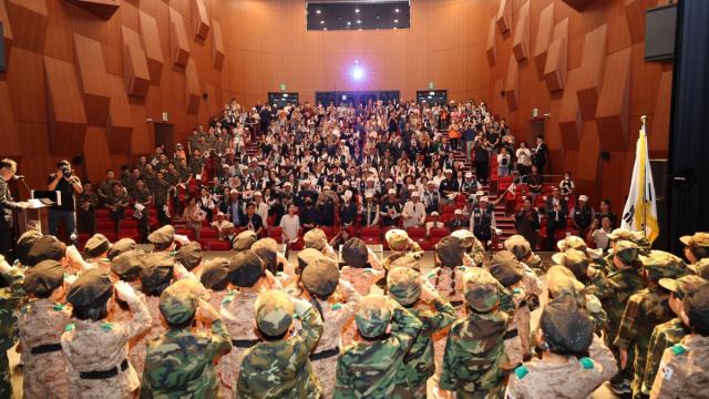 [NSP NEWS Image]안성시, ‘6·25전쟁 제76주년 기념식’ 거행…참전용사 호국정신 기려
