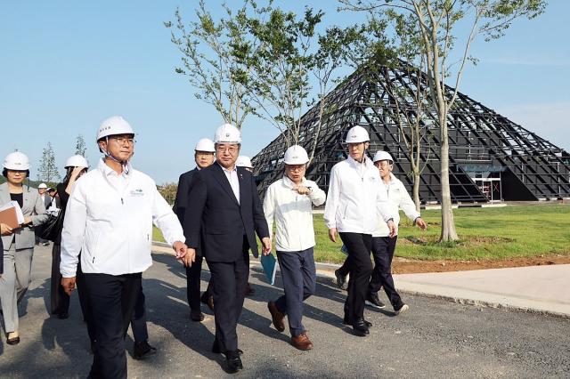 [NSP NEWS Image]서영학 여수시장 당선인, 윤호중 행안부 장관과 섬박람회 현장 점검