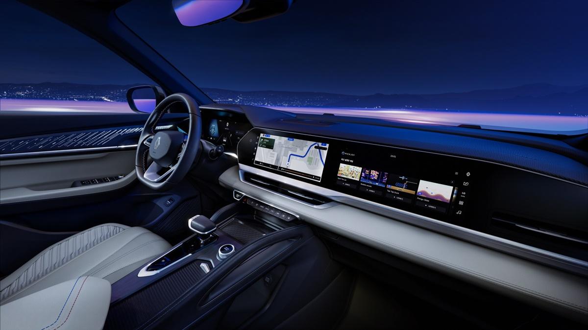 -르노 그랑 콜레오스(Renault GRAND KOLEOS) openR(오픈알) 파노라마 스크린 (사진 = 르노코리아)