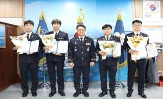 (NSP NEWS Image)포항해양경찰서, 경찰공무원 승진임용식 개최