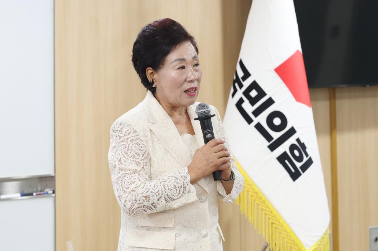 -경기도의회 국민의힘 제12대 전반기 부의장 후보에 선출된 3선의 금종례 의원. (사진 = 경기도의회 국힘)