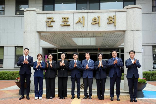[NSP NEWS Image]제10대 군포시의회 공식 출범…이우천 의장 선출
