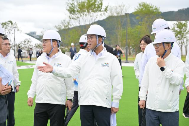 [NSP NEWS Image]서영학 여수시장, 취임 첫 일정 섬박람회 현장 점검
