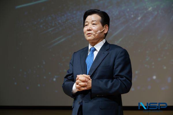 -제40대 김신 완도군수 취임식 모습 (사진 = 완도군)