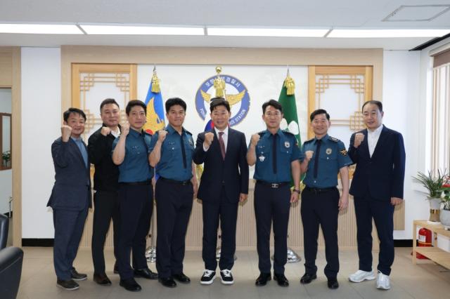 [NSP NEWS Image]박용선 포항시장, 군·경·소방·교육기관 찾아 상생협력 강화 및 지역발전 방안 논의