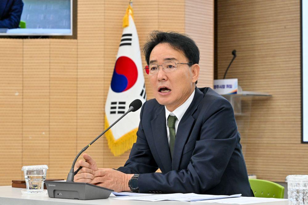 -황병직 영주시장 민선9기 첫 간부회서 행정혁신 시동, 주민불편 해소 위한 행정혁신·집중호우 피해 대응 동시 점검 (사진 = 영주시)