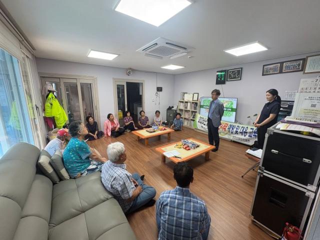 [NSP NEWS Image]봉화군, 전문강사 초청 ‘찾아가는 산사태예방 교육’ 실시