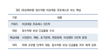 [NSP NEWS Image]KB손해보험, 하절기 폭염·폭우 침수차 특별 방어선 구축