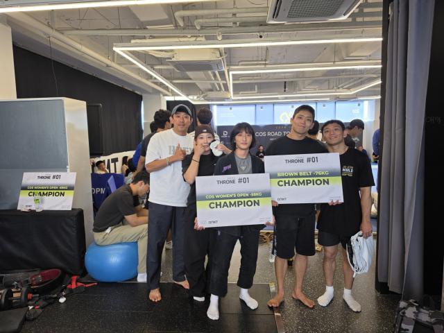 [NSP NEWS Image]아이기스 주짓수, ‘COS BJJ 쓰론’컵서 초대 챔피언 우승