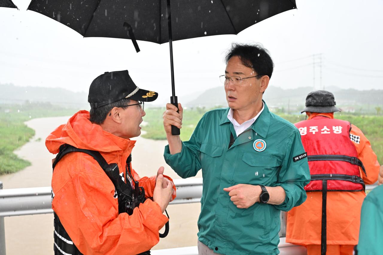 -영주시는 집중호우 시 인명피해 예방이 가장 중요한 만큼 주민대피소 운영상황도 함께 점검했다. (사진 = 영주시)