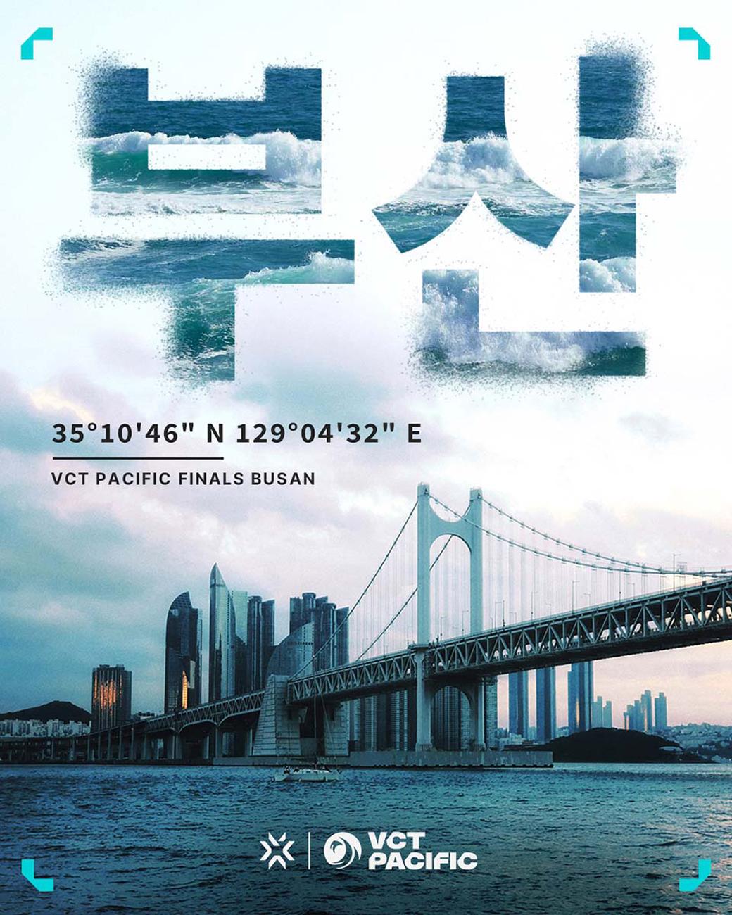 -VCT 퍼시픽 파이널 부산 이미지. (이미지 = 라이엇게임즈)