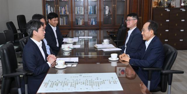 [NSP NEWS Image]추경호 대구시장, ‘대구~경북 광역철도 예비타당성조사 종합평가회의’ 참석
