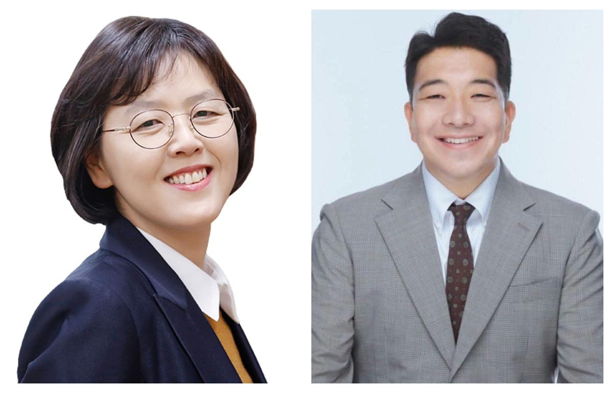 -좌로부터 용정순, 엄기성 의원. (사진 = 강원도의회)