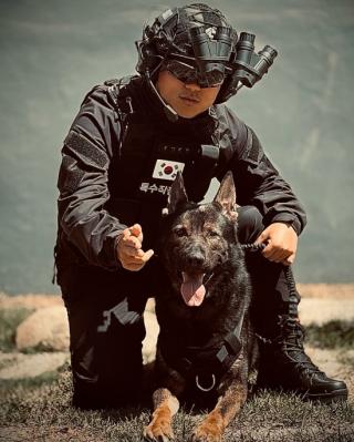 (NSP NEWS Image)여수경찰서, 신속한 실종자 수색 위해 ‘특수작전견’ 투입