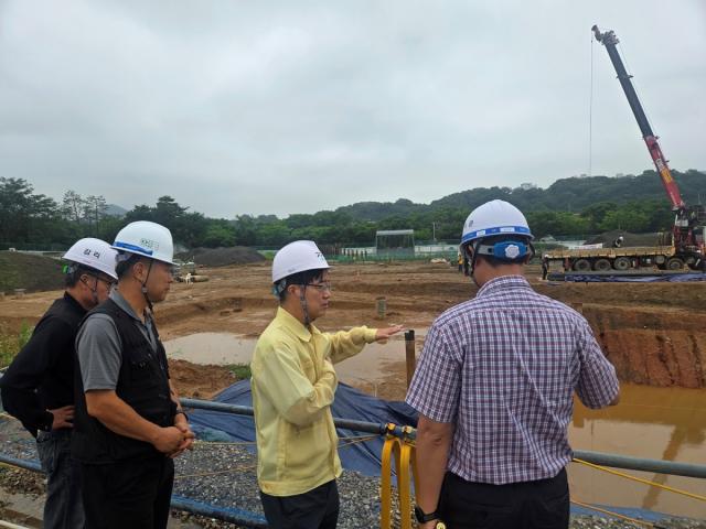 [NSP NEWS Image]경기도, 집중호우 대비 안산 세월호 추모시설 공사현장 긴급 점검