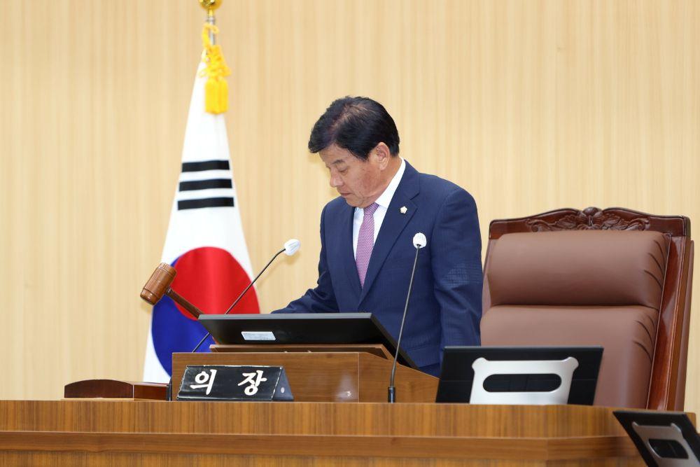 -제286회 예천군의회 임시회 개회, 2026년 하반기 군정 점검 및 제1회 추가경정예산안 심사 (사진 = 예천군)