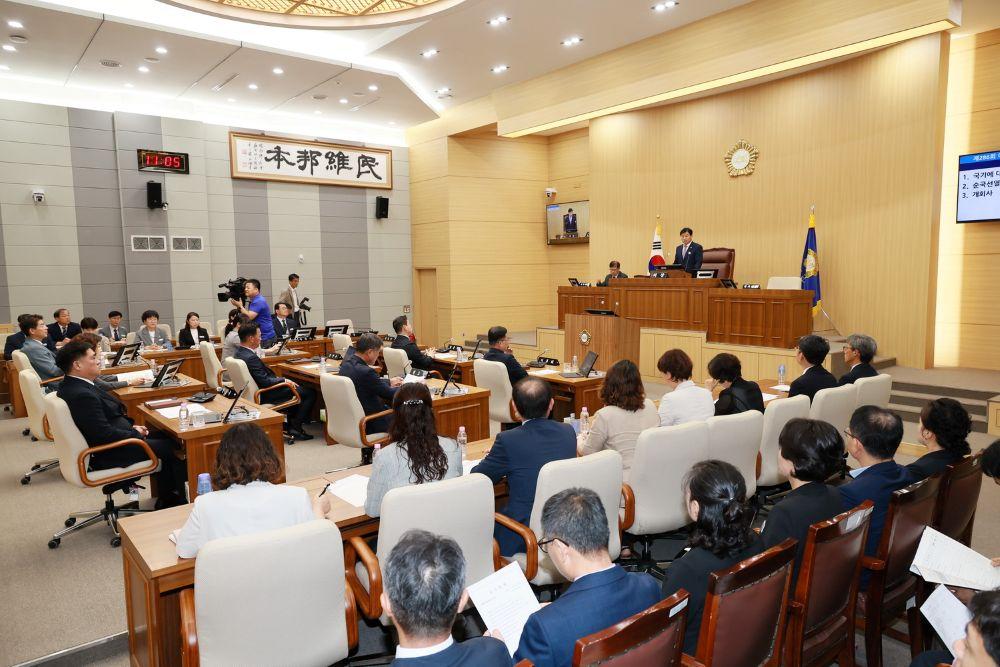 -이번 임시회는 20일부터 29일까지 열리며 2026년도 상반기 업무추진 실적 및 하반기 추진계획을 보고받고 제1회 추가경정예산안 및 각종 조례안 등을 심의·의결할 예정이다. (사진