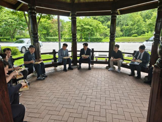 [NSP NEWS Image]안재민 상주시장, 승천원 근무자 격려 방문