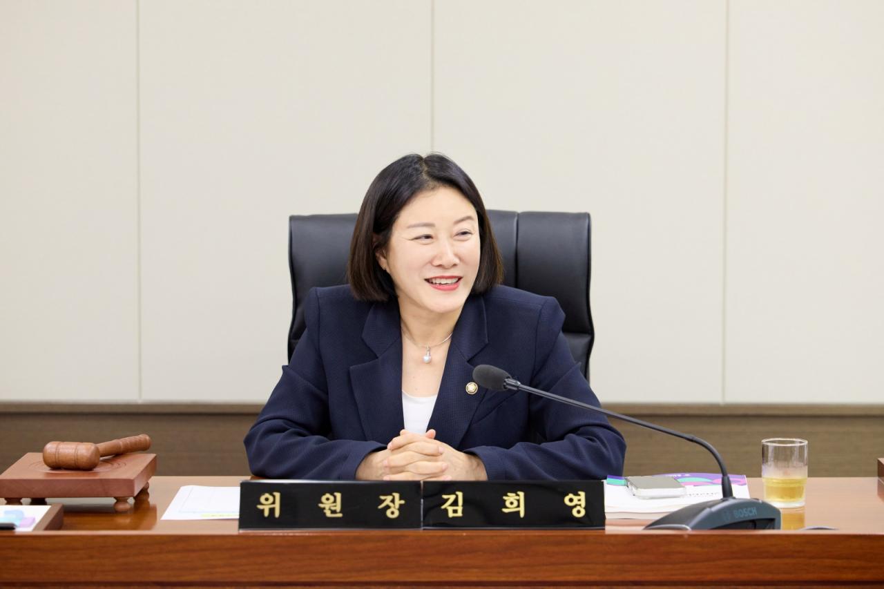 -신임 김희영 윤리특별위원장. (사진 = 용인특례시의회)