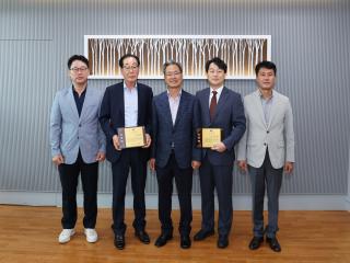 [NSP NEWS Image]영양군, 경상북도 지방세 성실납세자 표창패 전수