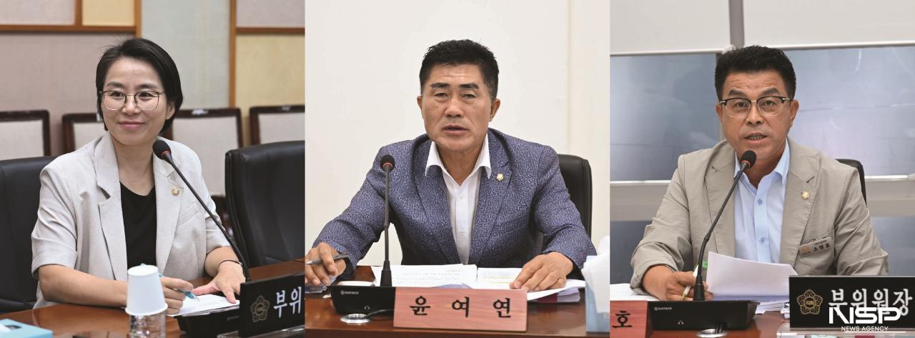 -이효진·윤여연·소병호 부위원장(왼쪽부터) (사진 = 완주군의회)