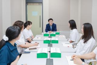 [NSP NEWS Image]한대희 군포시장, 민원콜센터 직원 간담회 개최…현장 소통 행보